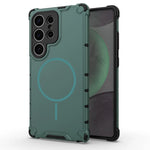 Corrugated Texture Magnetic Case for Samsung Galaxy S25 Ultra