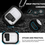 Shockproof Transparent Earphone Case for AirPods Pro 2