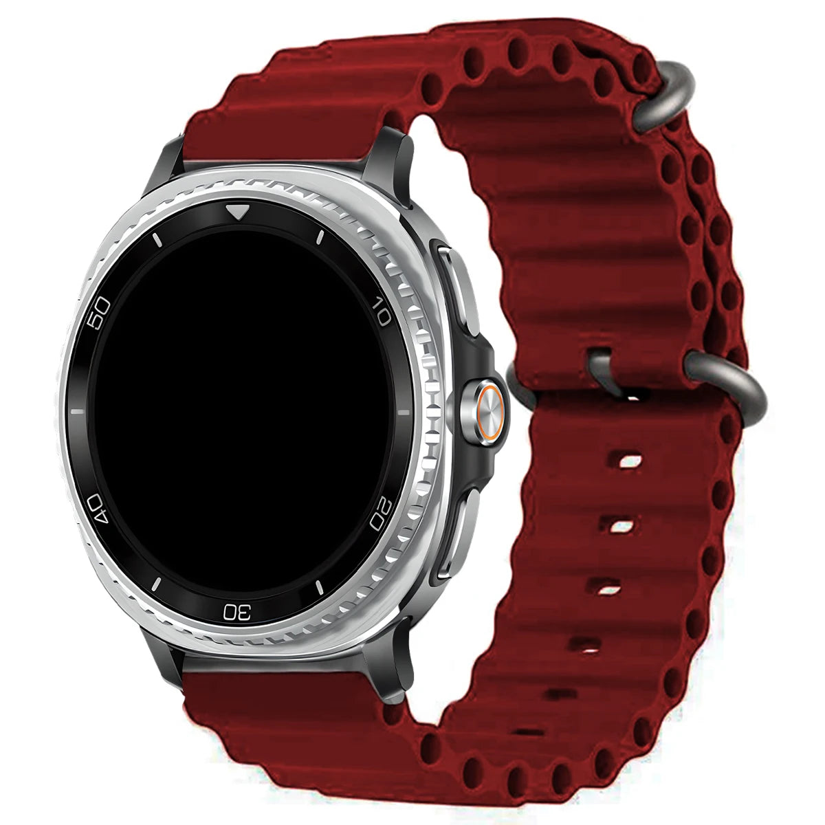 Ocean Silicone Strap for Samsung Galaxy Watch 8 & Galaxy Watch 8 Classic