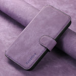 Premium 2-in-1 MagSafe Leather Case with Flip Card Holder for iPhone 17 Series