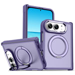 Shockproof MagSafe Case with 360° Rotating Ring Stand for iPhone Duo