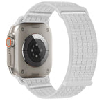 Breathable Woven Nylon Band with Hook-and-Loop Fastener for Apple Watch