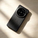 Lightweight Wood Case with Raised Metal Camera Ring for OPPO Find X9 Ultra
