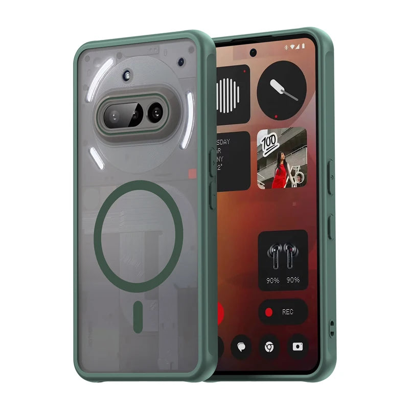 Anti-Fingerprint Semi-Transparent Case for Nothing Phone 3a / 3a Pro