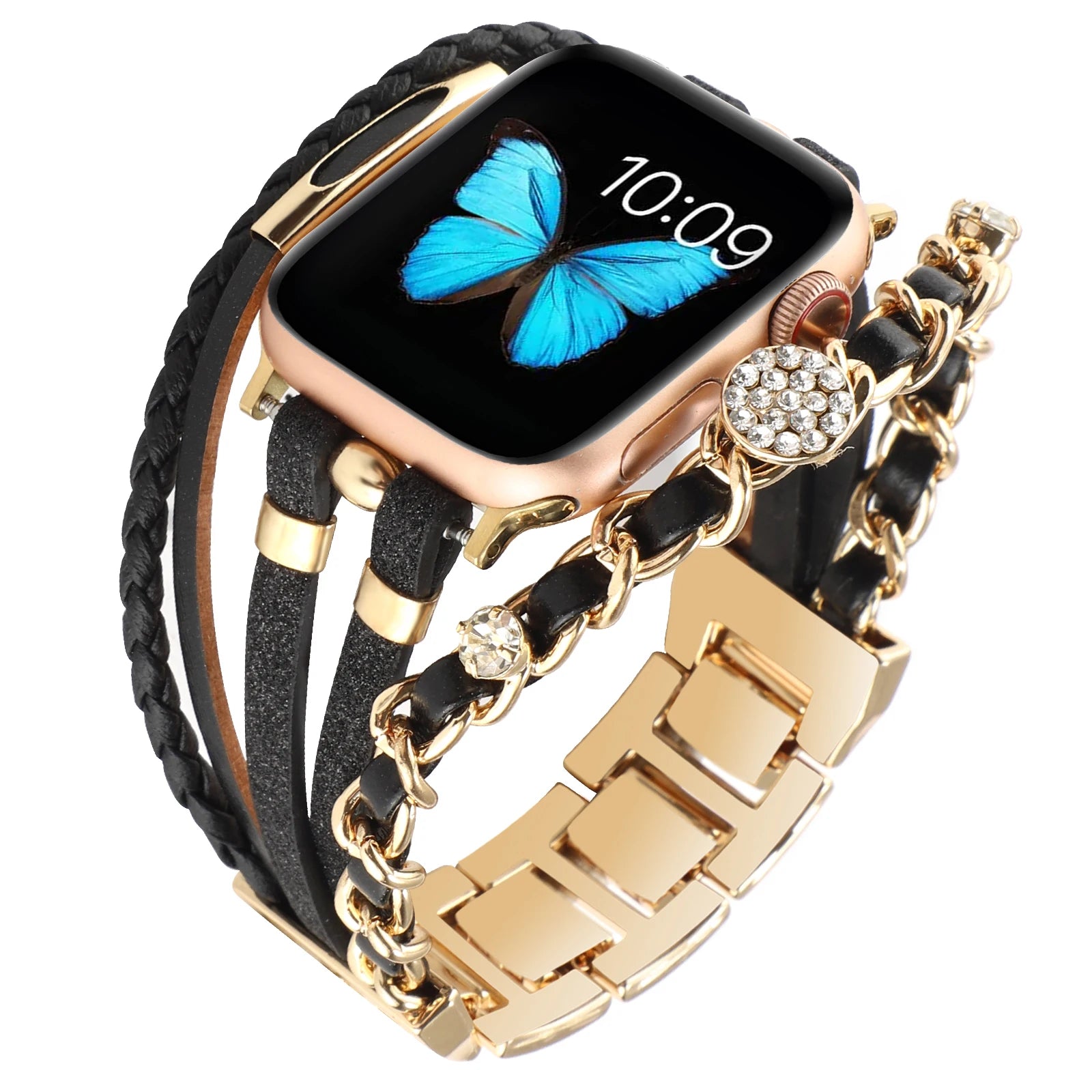 Exquisite Metal Jewelry Strap for Apple Watch