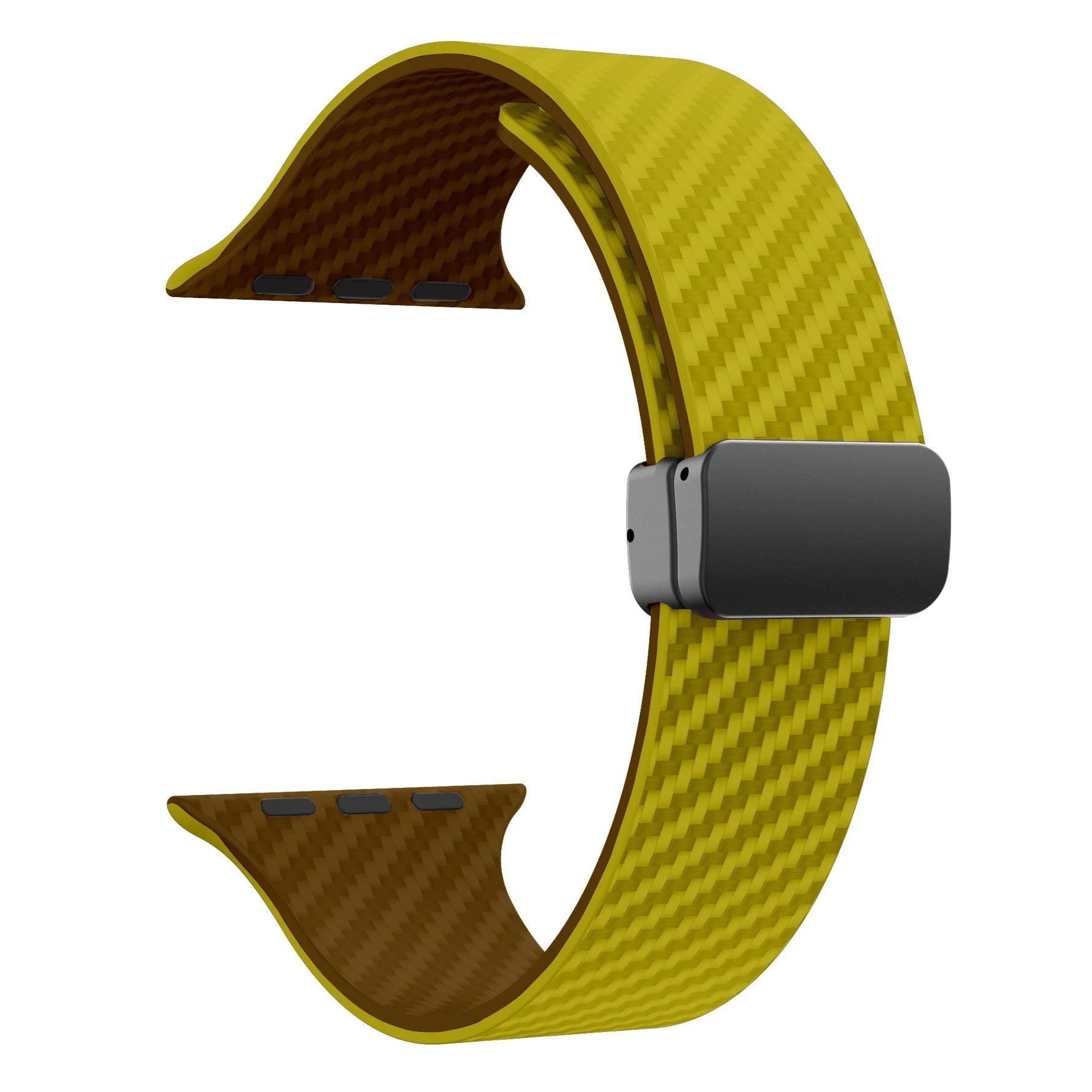 Carbon Fiber Pattern Magnetic Strap for Apple Watch