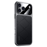 Electroplated Frame Leather Case for iPhone 17 Series