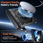 Heavy-Duty Magnetic Case with Kickstand for Samsung Galaxy Z Flip 8