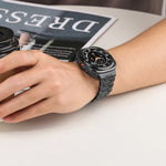 Stainless Steel Link Bracelet Band with Removable Links for Samsung Galaxy Watch Ultra 2