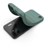 Shockproof Soft Silicone Bumper Case with Foldable Kickstand for Nothing Phone (4b)