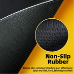 Compact Square Mouse Pad with Stitched Edge