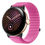 Elastic Nylon Velcro Adjustment Watch Band for Google Pixel Watch 3