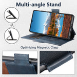 3-in-1 Magnetic Leather Wallet Case with Card Holder for Samsung Galaxy S25 Ultra