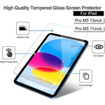 2-Pack 9H Hardness Clear Screen Protector for iPad 11th Gen (2025)