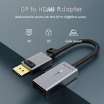 CABLETIME 4K@60Hz DisplayPort to HDMI Adapter