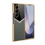 Samsung Galaxy Z Fold 6 Luxury PC Case with Electroplated Finish