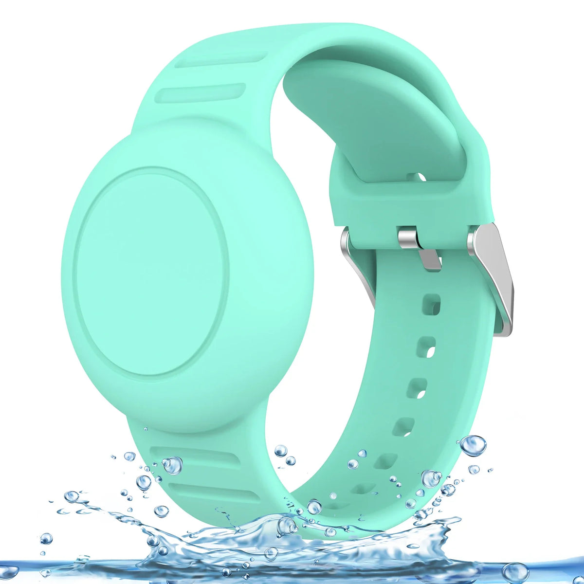 Waterproof Silicone Wristband Holder for Apple AirTag