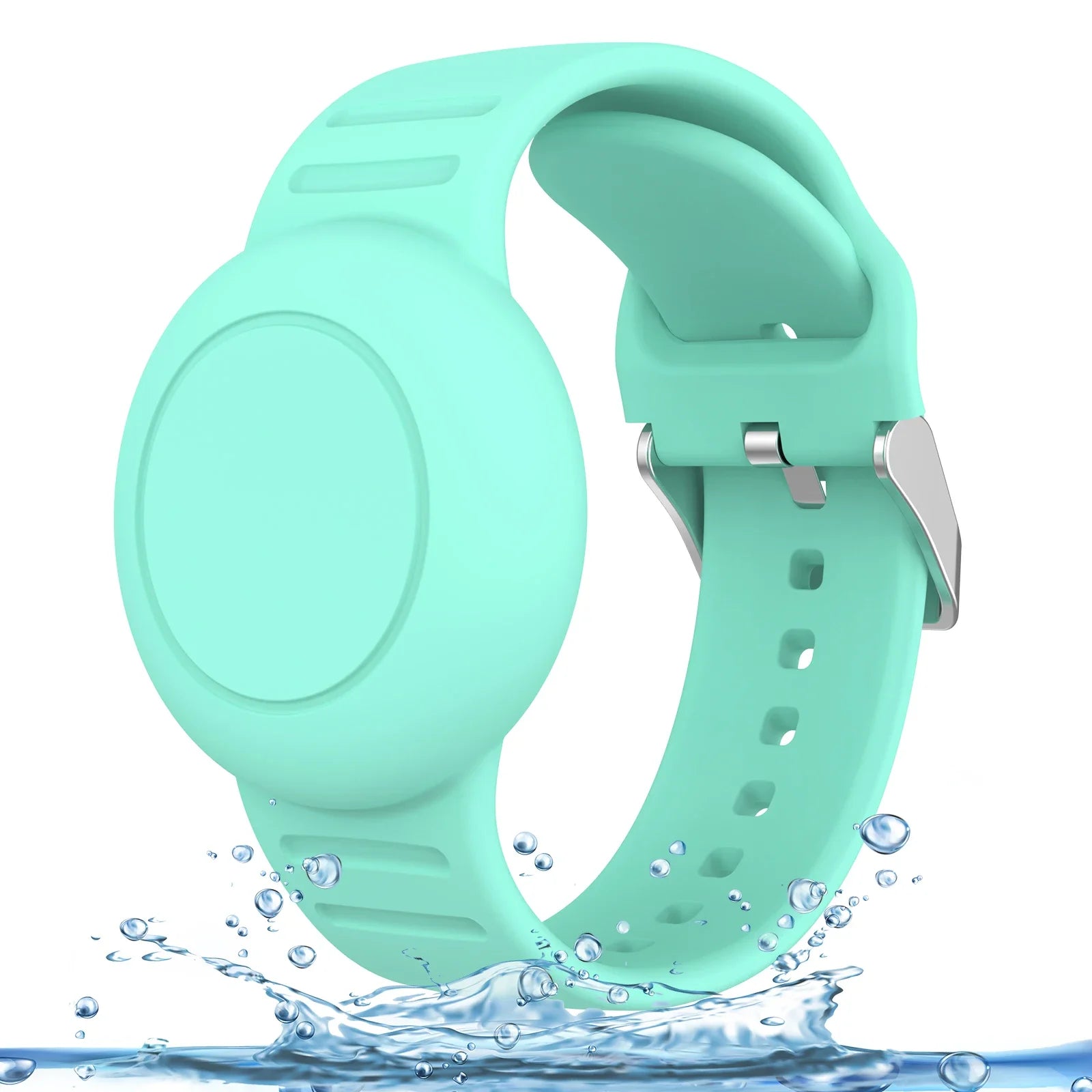 Waterproof Silicone Wristband Holder for Apple AirTag