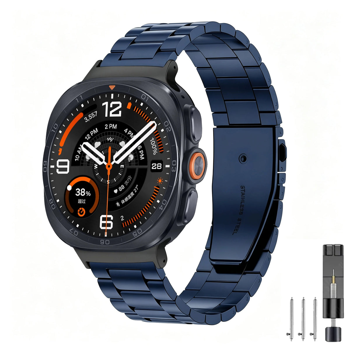 Stainless Steel Bracelet for Samsung Galaxy Watch Ultra 2