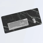 Black Marble Gaming Mouse Pad - Elegance Meets Gaming Precision