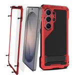 Heavy-Duty Aluminum Armor Case for Samsung Galaxy S24 Ultra