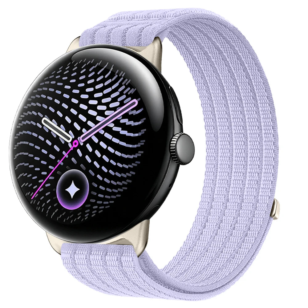 Nylon Braided Quick-Release Watch Band for Google Pixel Watch 3