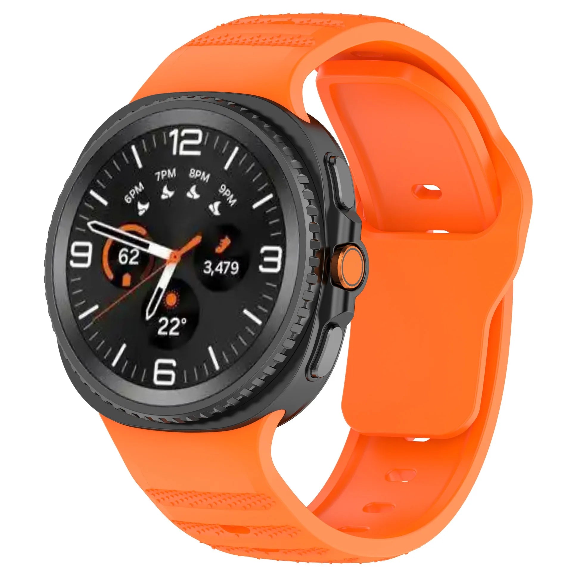 Soft Silicone Sport Strap for Samsung Galaxy Watch 8 / Galaxy Watch 8 Classic