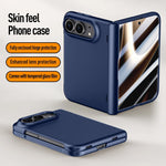 Matte Skin Feel MagSafe Case with Raised Lens Protection Ring for iPhone Duo