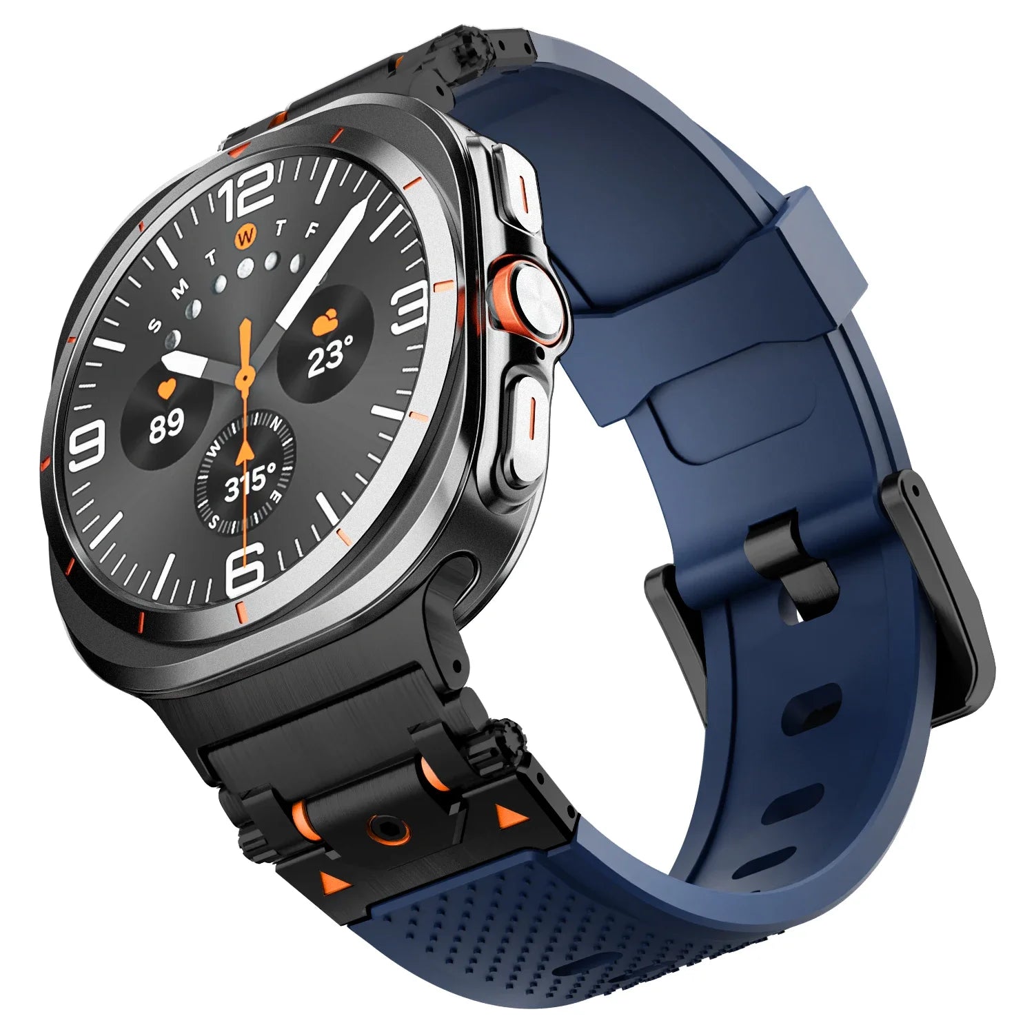 Rugged TPU Silicone Band for Samsung Galaxy Watch Ultra