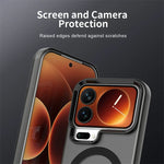 Shockproof Translucent Magnetic Case for Xiaomi 17 Series