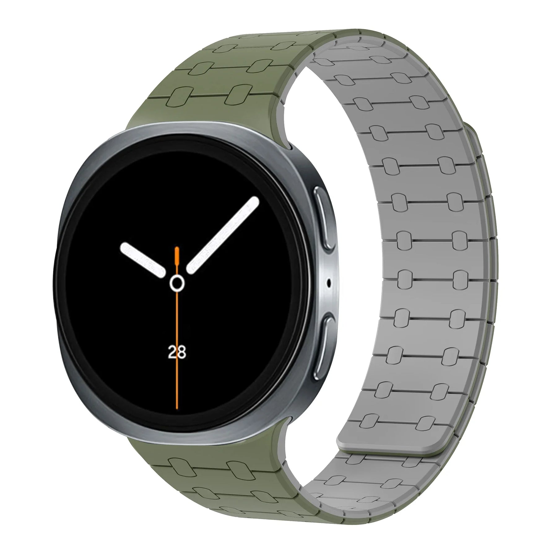 Silicone Magnetic Loop Strap for Samsun Galaxy Watch 8 & Galaxy Watch 8 Classic