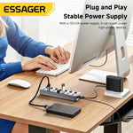 Essager 7-Port USB 3.0 Hub With 24W Adapter