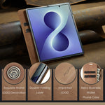 Premium Retro Leather Wallet Case for Samsung Galaxy Z Fold 8 Ultra