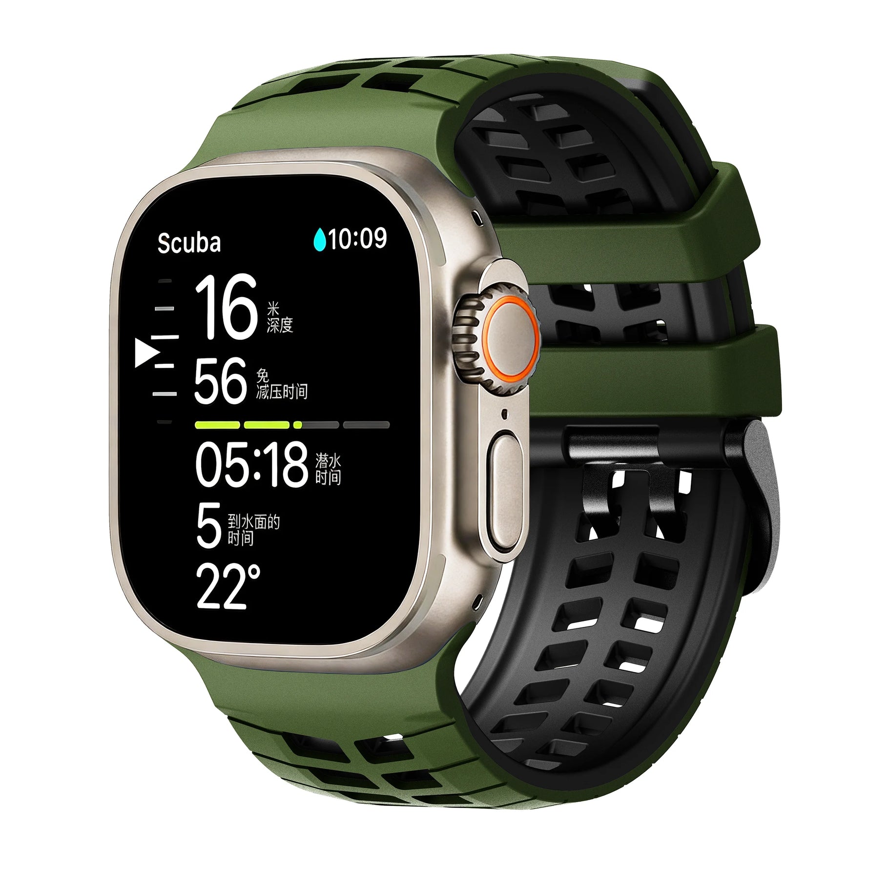 Perforated Silicone Sport Strap for Apple Watch