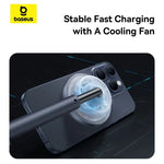 Baseus Orbit 2 Pro 15W Qi2 Fast Magnetic Charger Stand with Cooling System