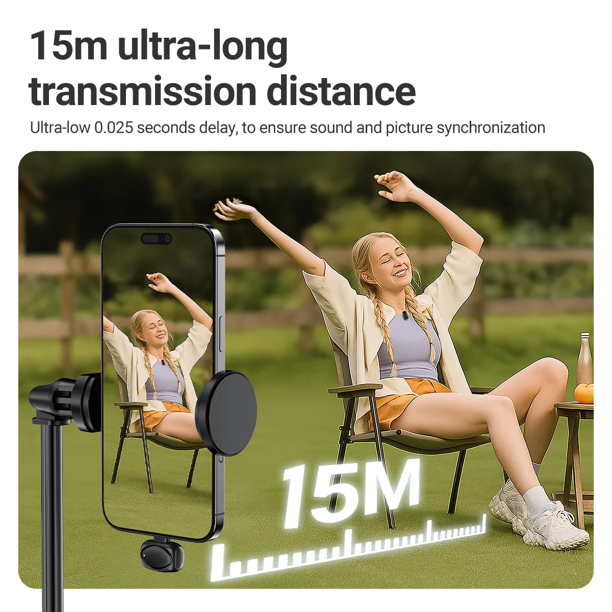 ACEFAST R2 Wireless Lavalier Microphone