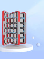 48-Slot Magnetic Storage Box for Nintendo Switch Game Cards