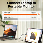 CABLETIME Mini HDMI to HDMI 8K 60Hz Cable