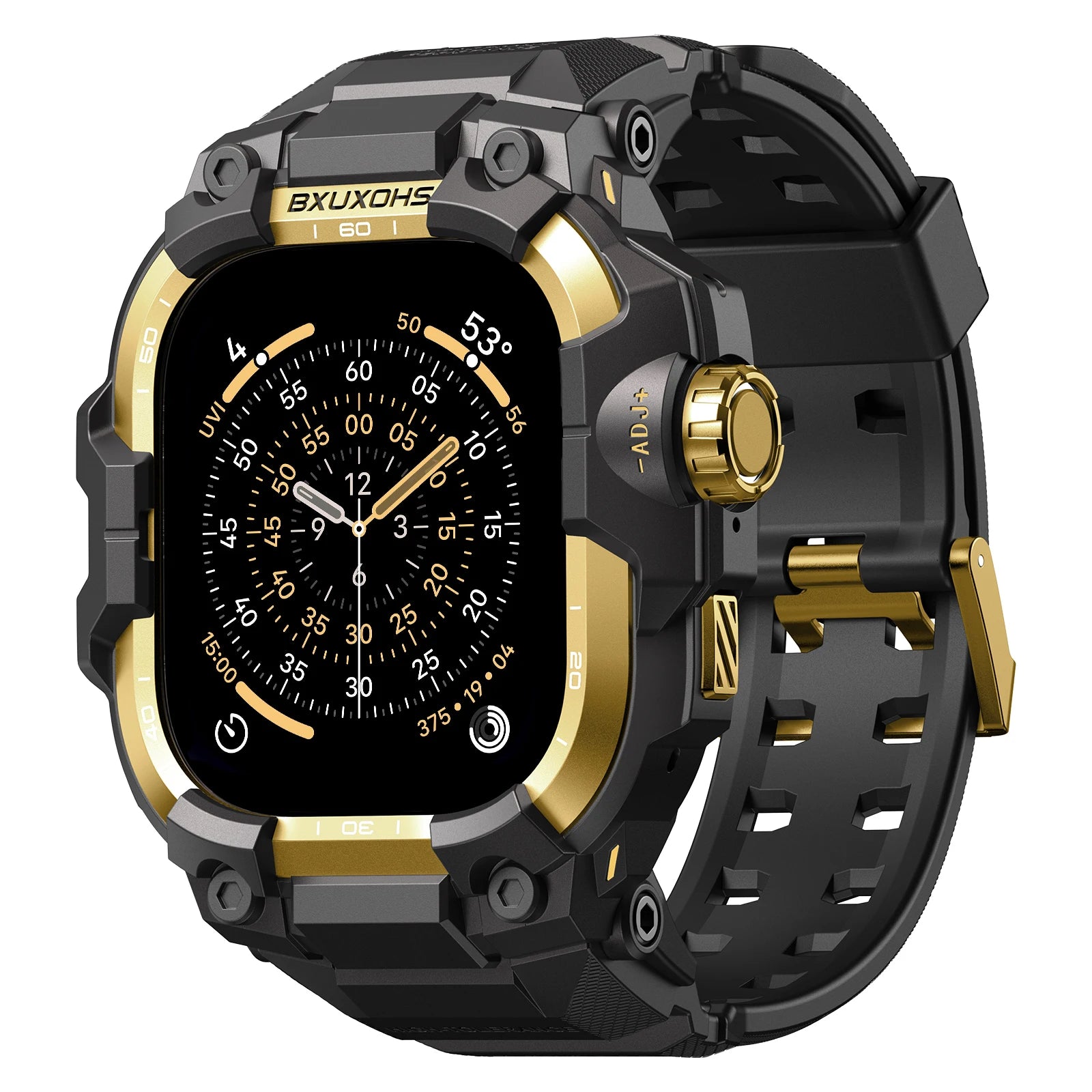 Tactical Protective Case with Band for Apple Watch
