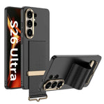 Samsung Galaxy S26 Ultra PC Hard Case with Buckle Wristband
