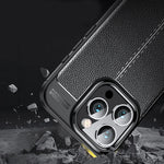 Shockproof Luxury PU Leather & TPU Case for iPhone 16 Series