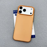 Simple Solid Color Frosted Case for iPhone 17 Series