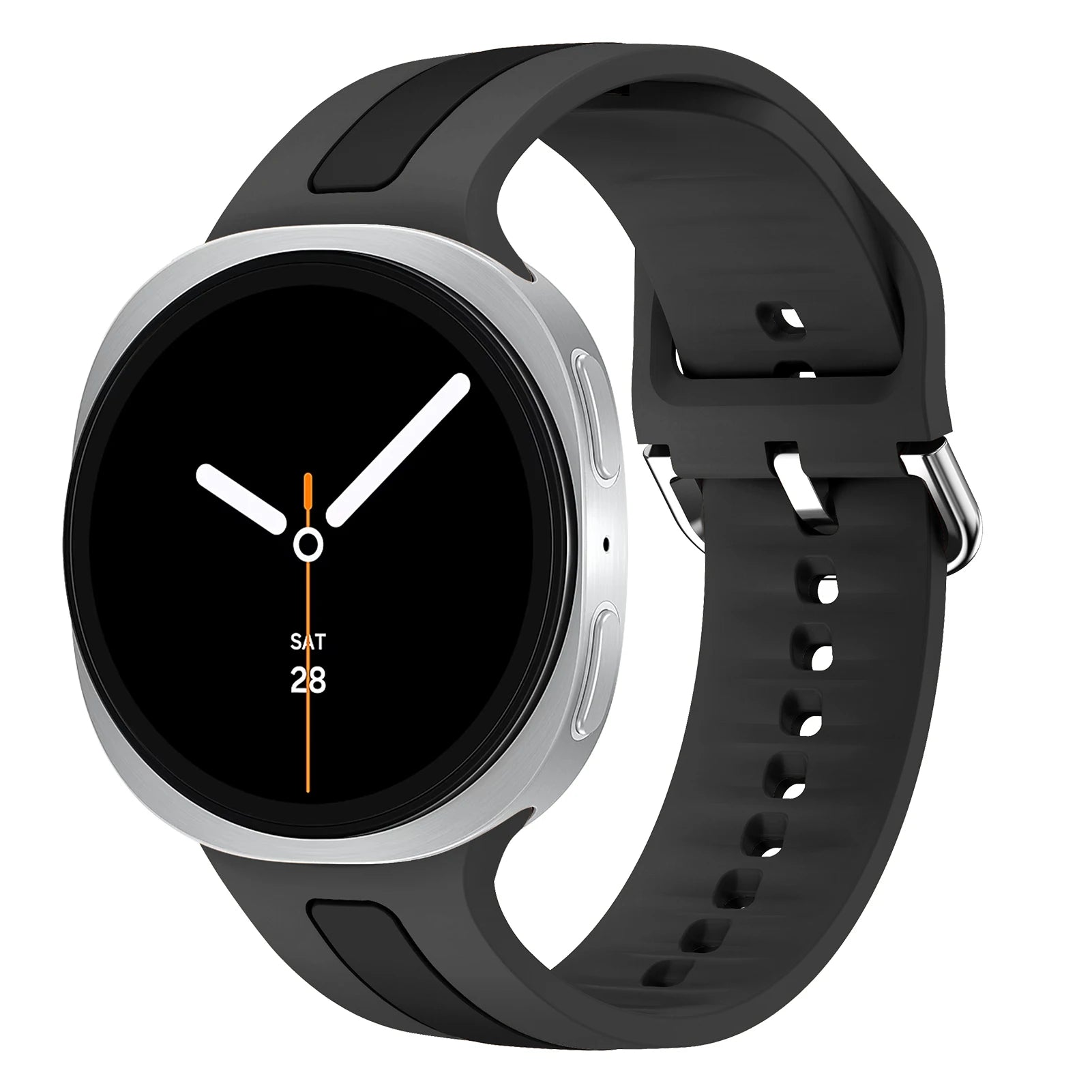 Sport Two-Tone Silicone Band for Samsung Galaxy Watch 8 & Galaxy Watch 8 Classic
