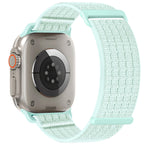 Breathable Woven Nylon Band with Hook-and-Loop Fastener for Apple Watch