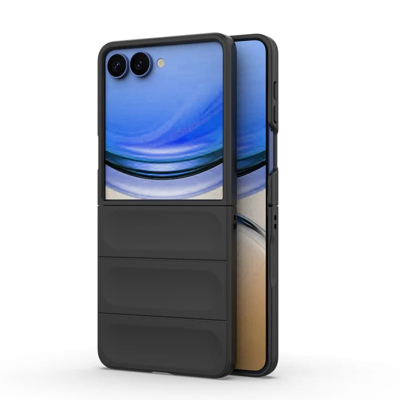Shockproof PC Flip Case with Open-Back Design for Samsung Galaxy Z Flip 8