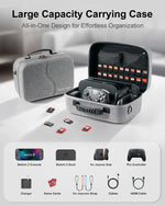 Hard Shell Travel Case With 24-28 Game Card Pockets for Nintendo Switch 2