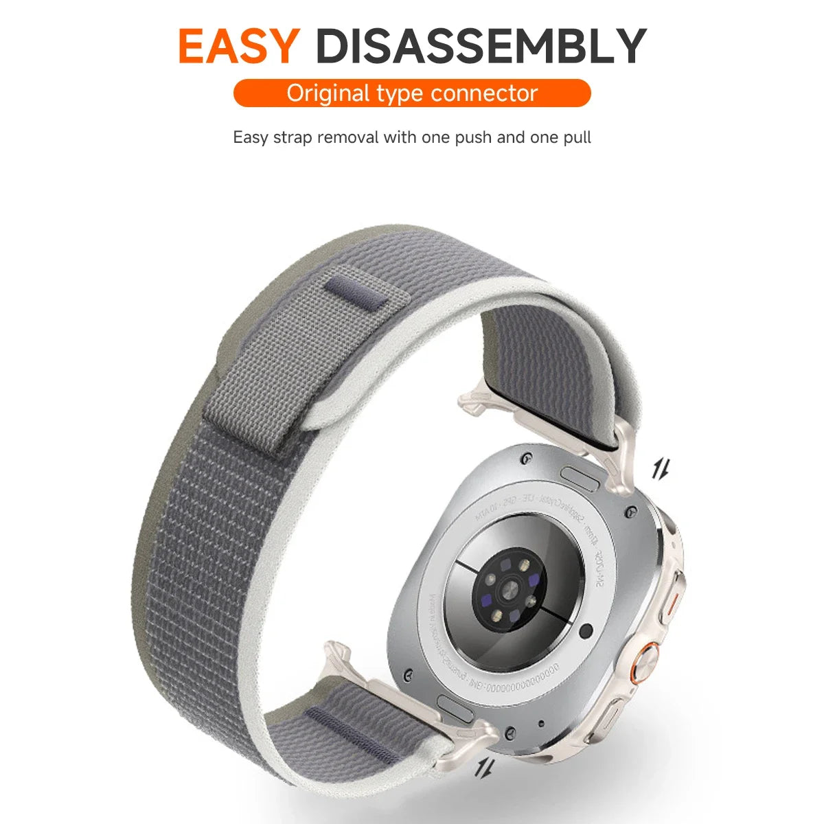 Trail Loop Nylon Strap for Samsung Galaxy Watch Ultra and Samsung Galaxy Watch Ultra (2025)