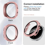 Shockproof PC Case with Tempered Glass Screen Protector for Samsung Galaxy Watch 8