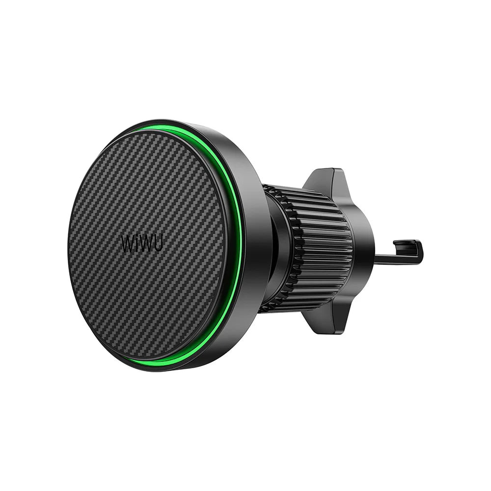 WiWU Aramid Fiber Magnetic Wireless Car Charger