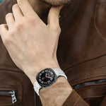 TPU Protective Case + Stainless Steel Metal Strap for Samsung Galaxy Watch Ultra and Samsung Galaxy Watch Ultra (2025)